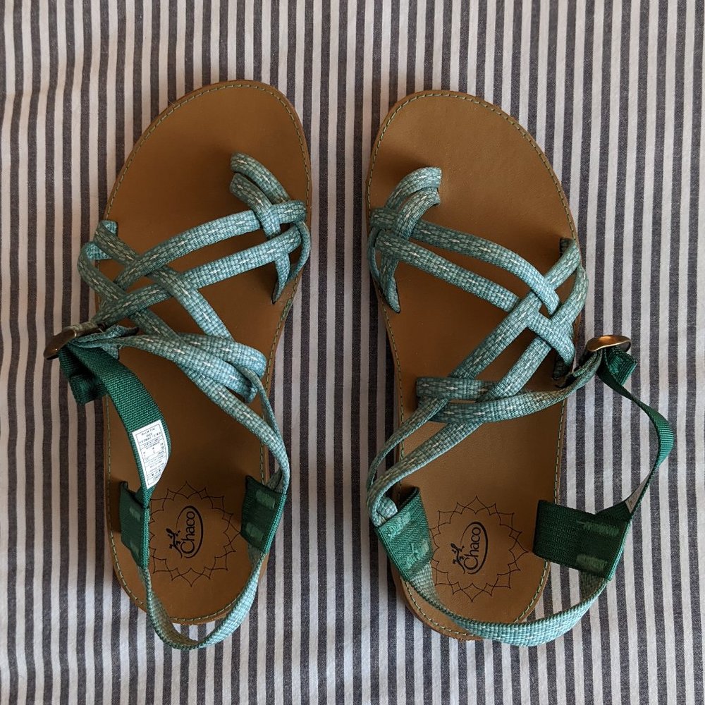 Green Chaco Women's Diana Sport Sandal 7